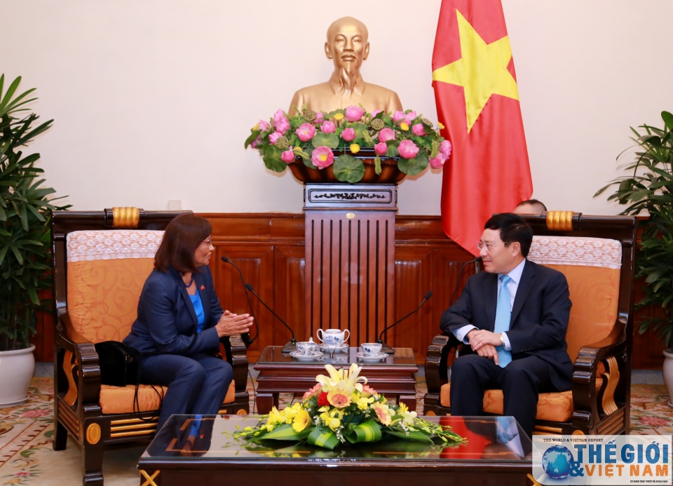 deputy pm pham binh minh receives timor leste ambassador