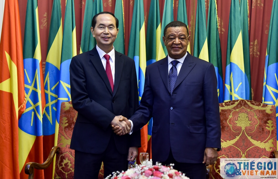 Tổng thống Ethiopia mong Việt Nam chia sẻ kinh nghiệm phát triển kinh tế