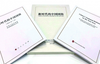 Mỹ - Trung thảo luận về Sách trắng Quốc phòng của Trung Quốc vừa công bố