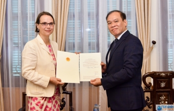 Bộ Ngoại giao trao Giấy chấp nhận lãnh sự Đức tại TP. Hồ Chí Minh