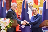 Thủ tướng Việt Nam và Australia quan ngại sâu sắc về những diễn biến trên biển Đông