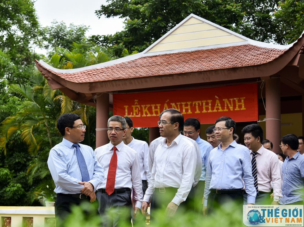Phó Thủ tướng Phạm Bình Minh dẫn đầu đoàn Bộ Ngoại giao về nguồn tại Tuyên Quang