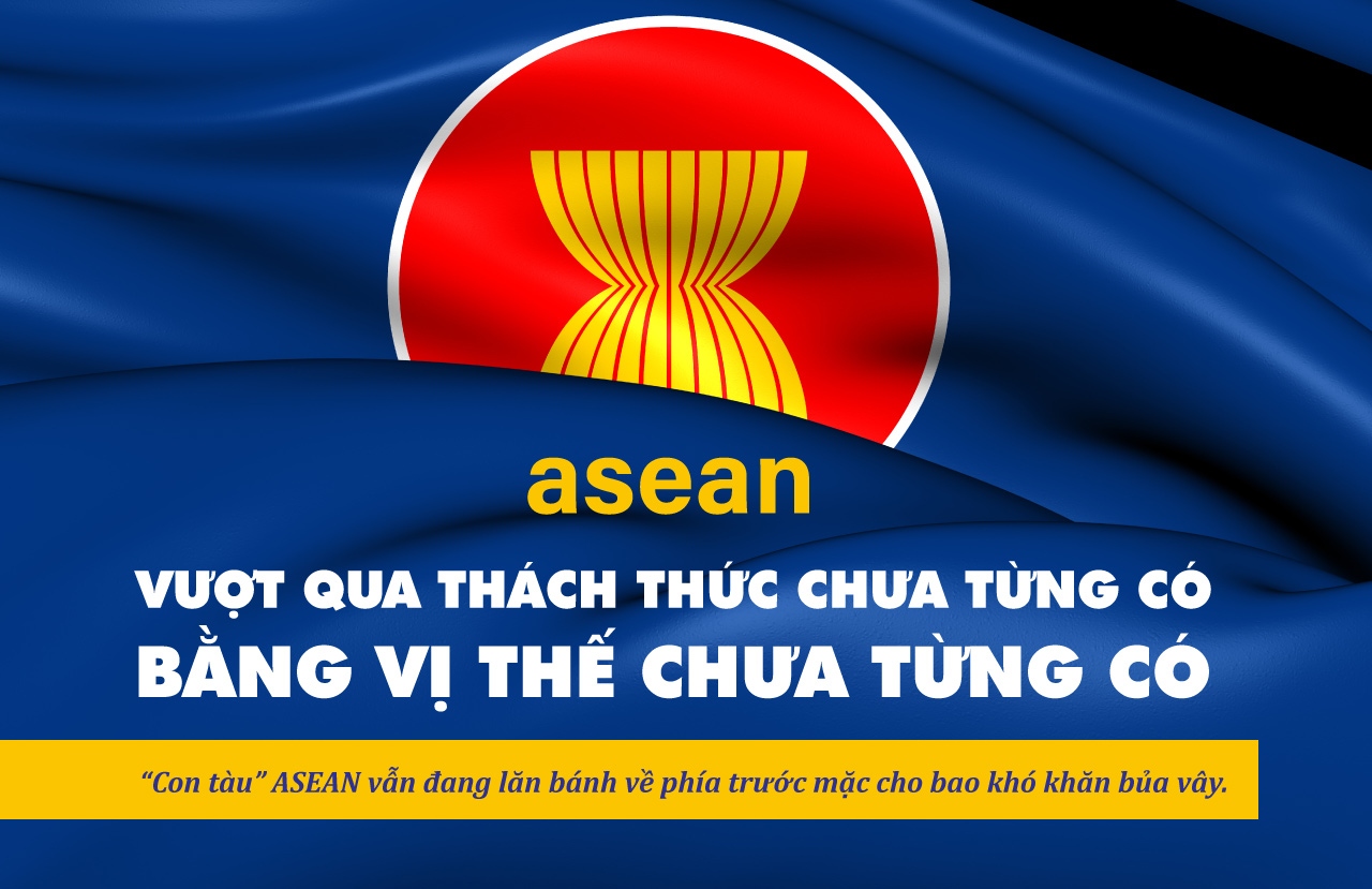 ASEAN: Vượt qua thách thức chưa từng có bằng vị thế chưa từng có