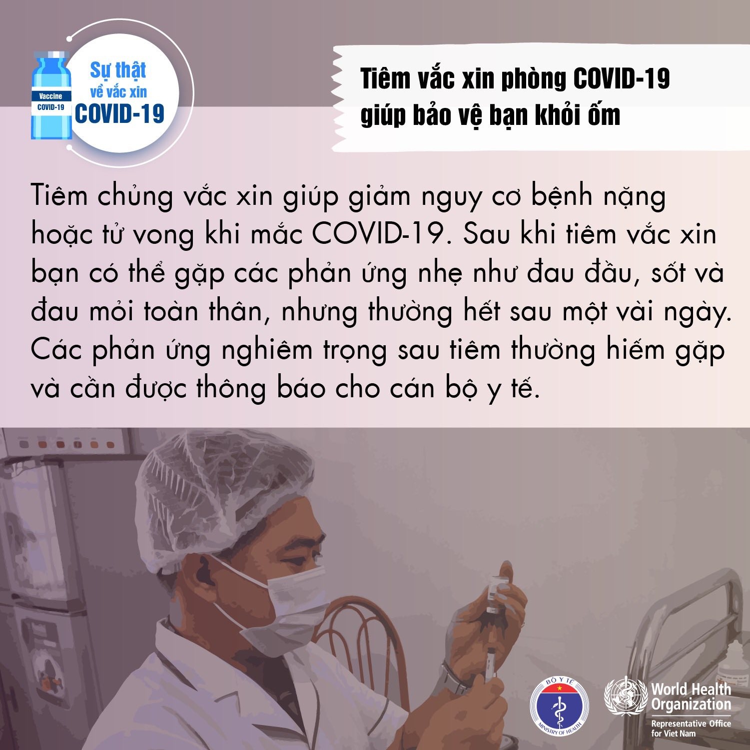 Những sự thật về vaccine Covid 19