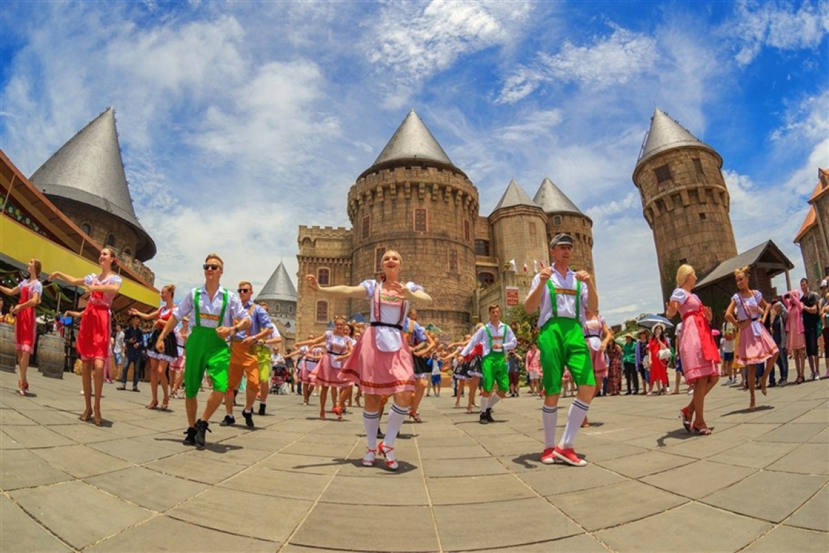 Ba Na Hills has become a popular destination in Vietnam 