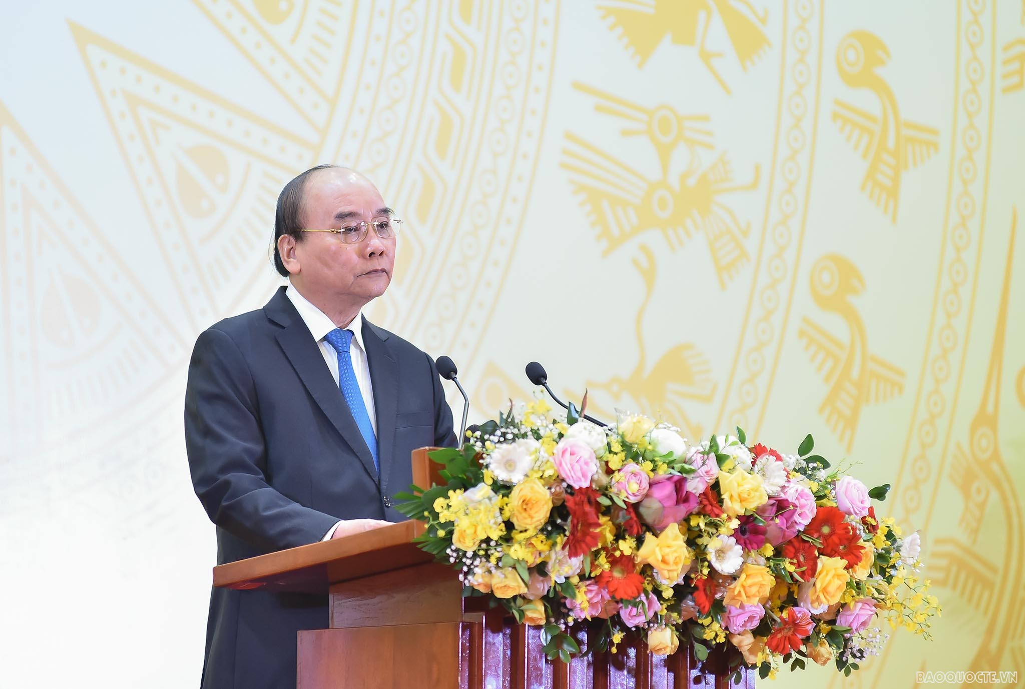 Toàn văn bài phát biểu của Chủ tịch nước Nguyễn Xuân Phúc tại Chiêu đãi Đoàn Ngoại giao nhân kỷ niệm 77 năm Quốc khánh