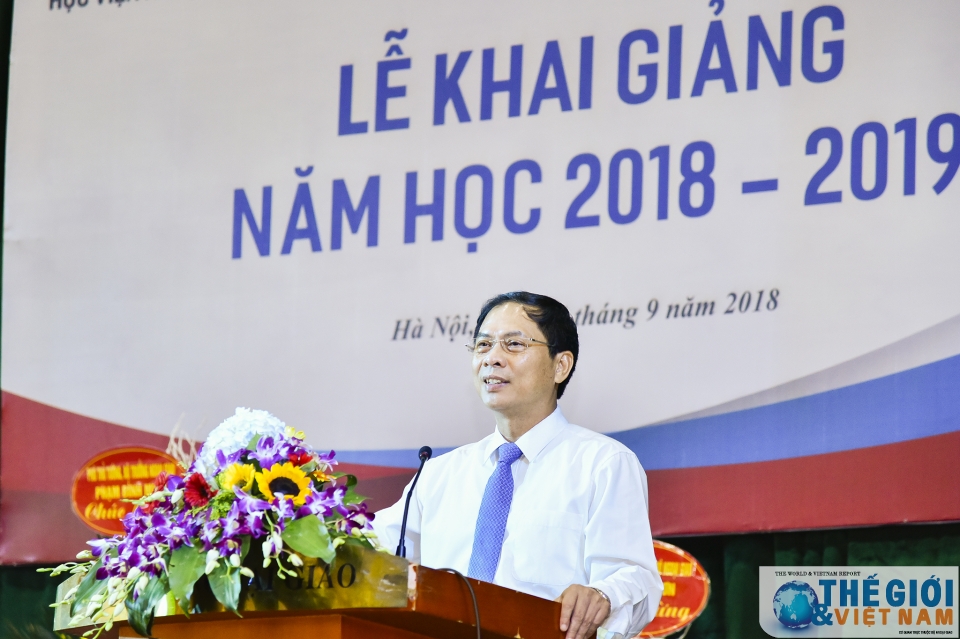 hoc vien ngoai giao khai giang nam hoc moi 2018 2019