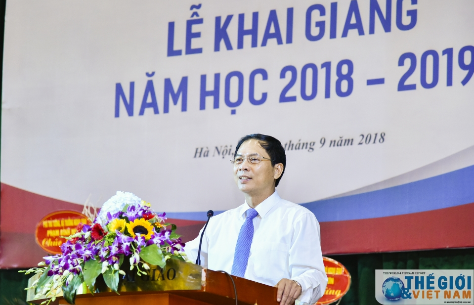 Học viện Ngoại giao khai giảng năm học mới 2018 - 2019