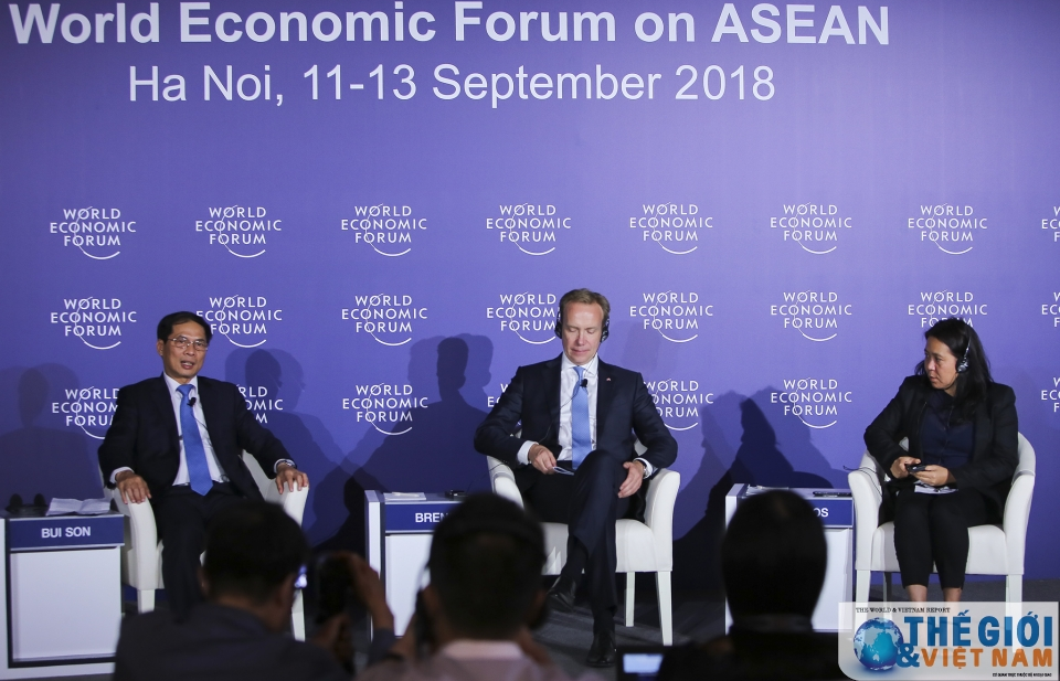 Họp báo thông báo kết quả WEF ASEAN 2018