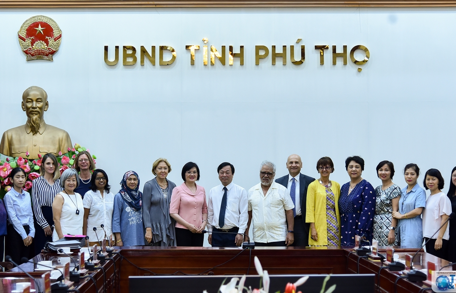 Đoàn công tác của Bộ Ngoại giao và Ngoại giao đoàn thăm và làm việc tại tỉnh Phú Thọ