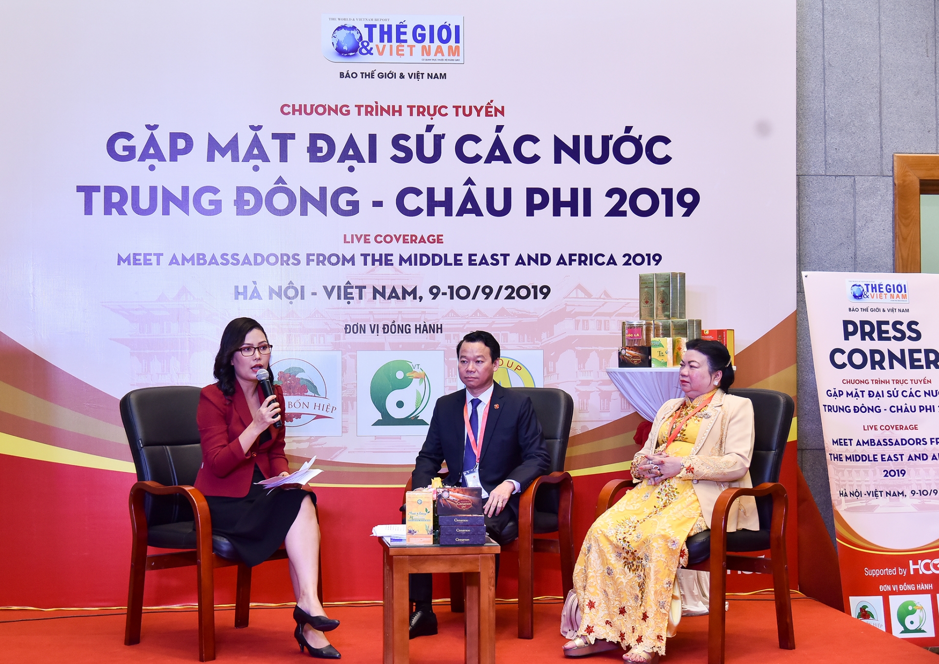 chuong trinh truc tuyen gap mat dai su cac nuoc trung dong chau phi 2019