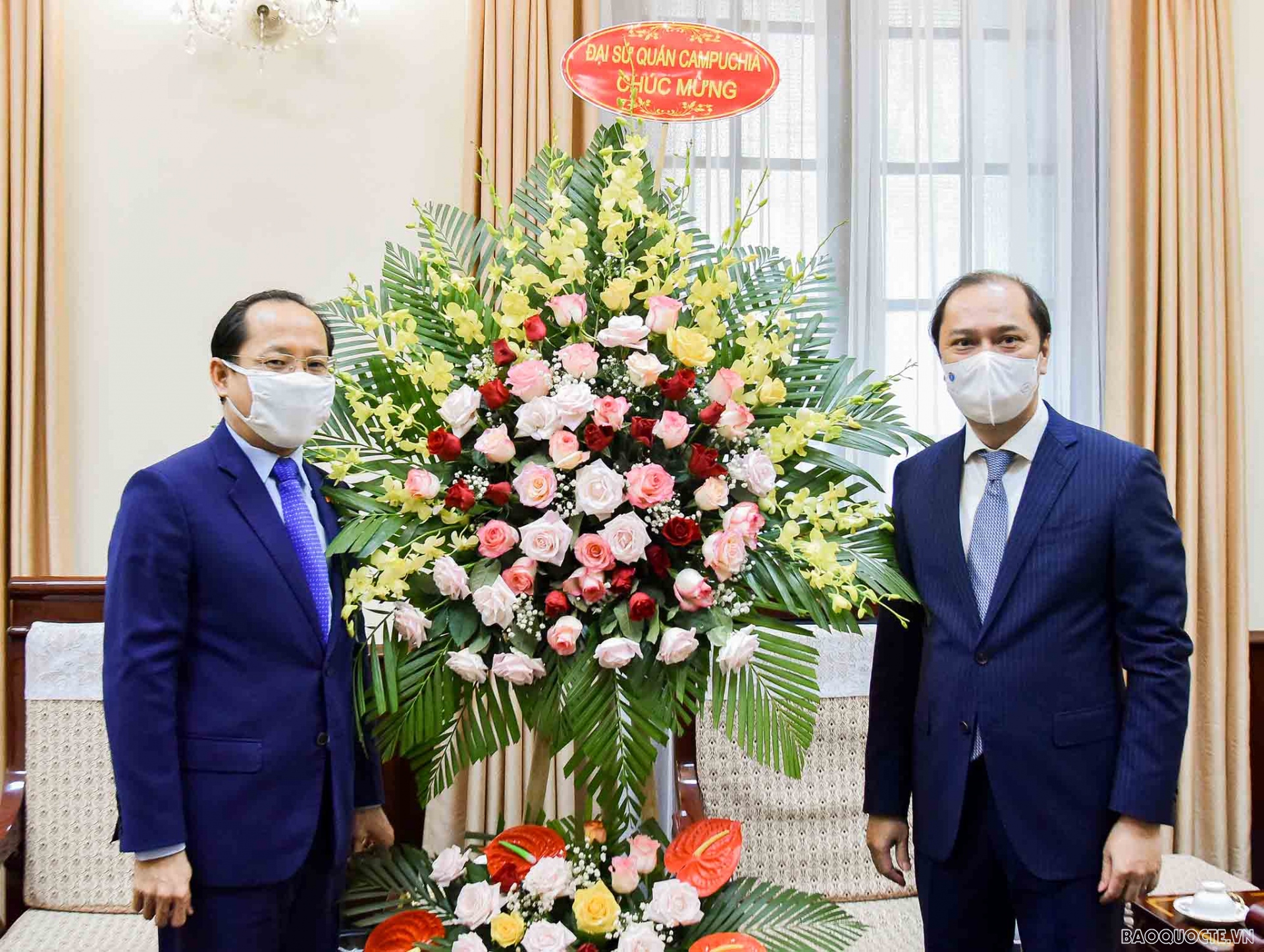 Đại sứ Campuchia tại Việt Nam chúc mừng Quốc khánh Việt Nam