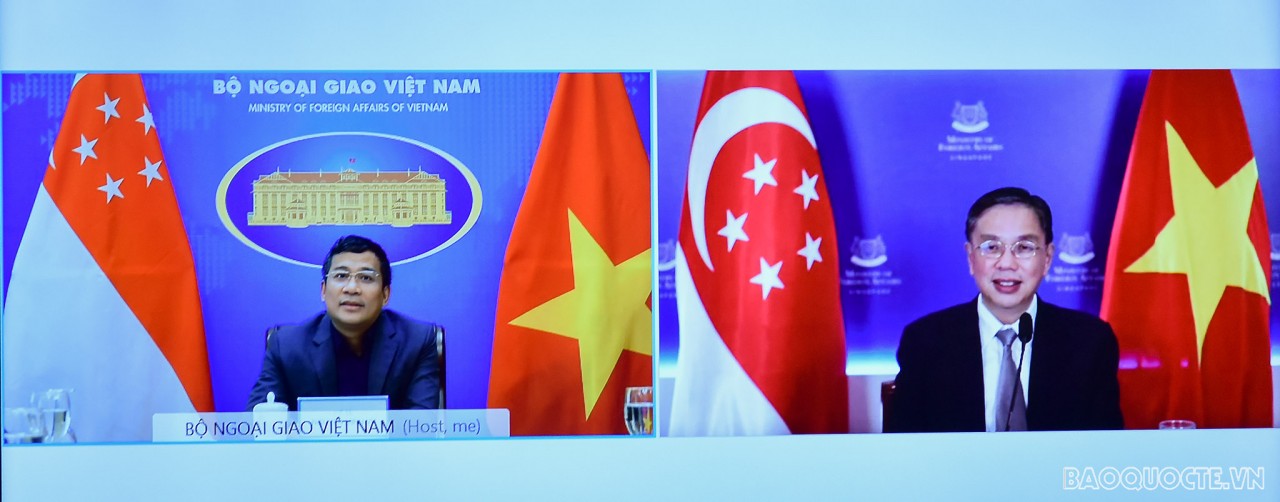 Việt Nam và Singapore trao đổi kinh nghiệm ứng phó Covid-19 và phục hồi kinh tế