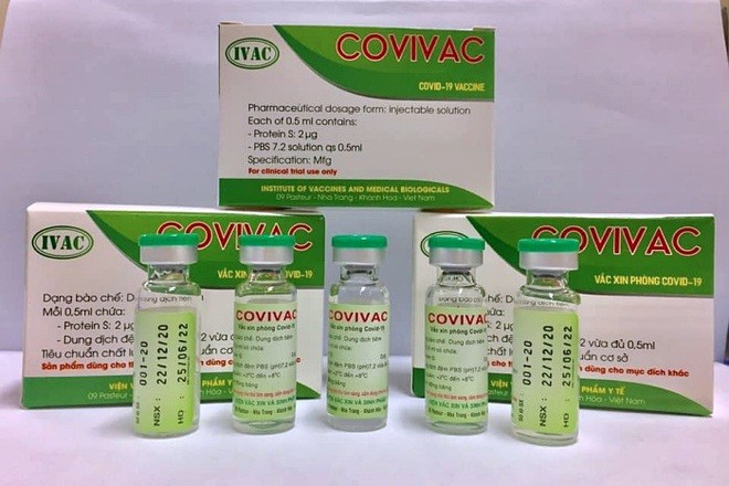 Vắc xin Covivac. (Nguồn: Bộ Y tế)