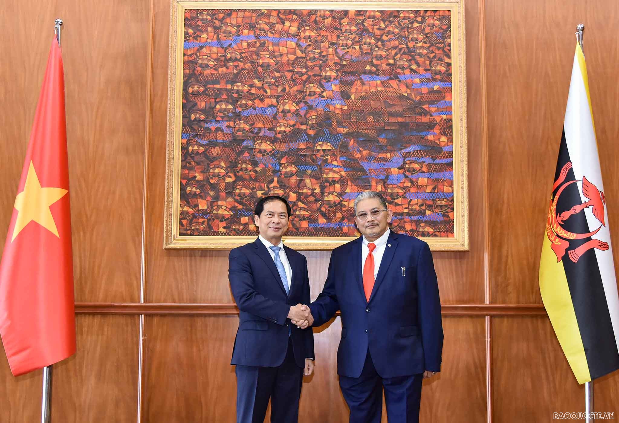 Bộ trưởng Ngoại giao Bùi Thanh Sơn đồng chủ trì Kỳ họp lần 2 Ủy ban hỗn hợp về Hợp tác song phương Việt Nam-Brunei