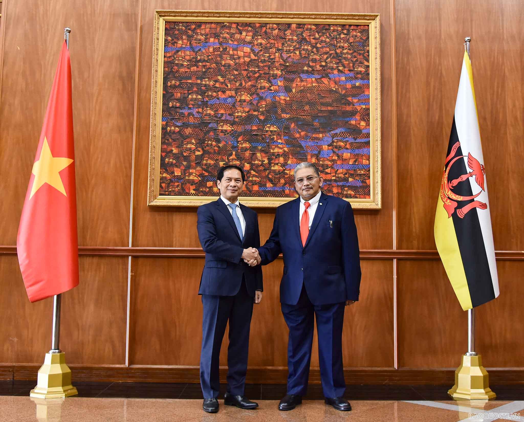 Bộ trưởng Ngoại giao Bùi Thanh Sơn đồng chủ trì Kỳ họp lần 2 Uỷ ban hỗn hợp về Hợp tác song phương Việt Nam-Brunei