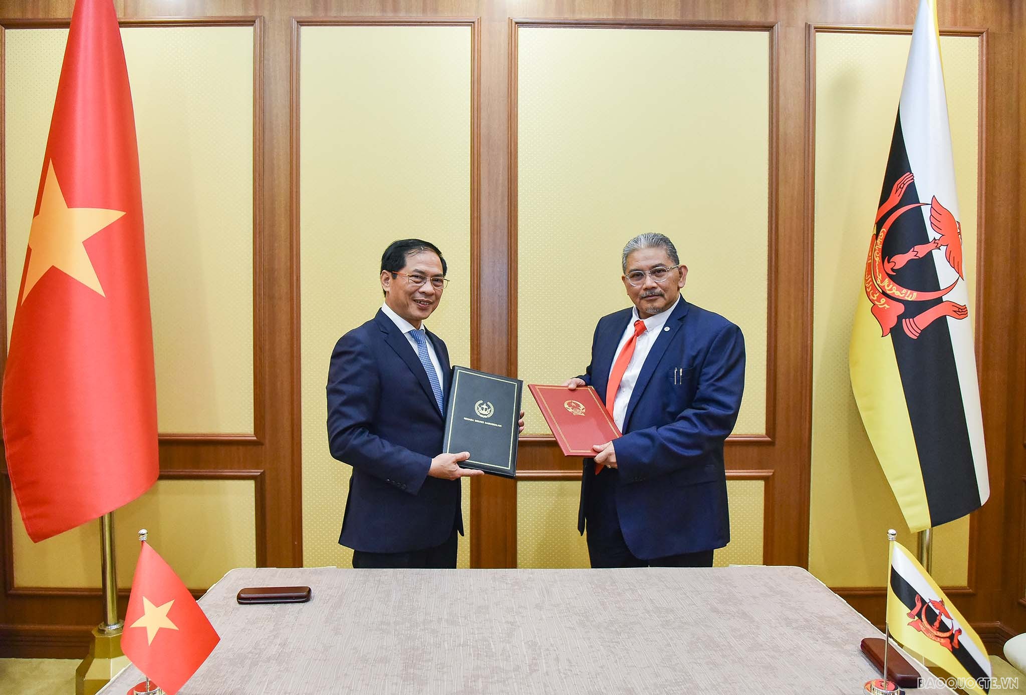 Bộ trưởng Ngoại giao Bùi Thanh Sơn đồng chủ trì Kỳ họp lần 2 Ủy ban hỗn hợp về Hợp tác song phương Việt Nam-Brunei