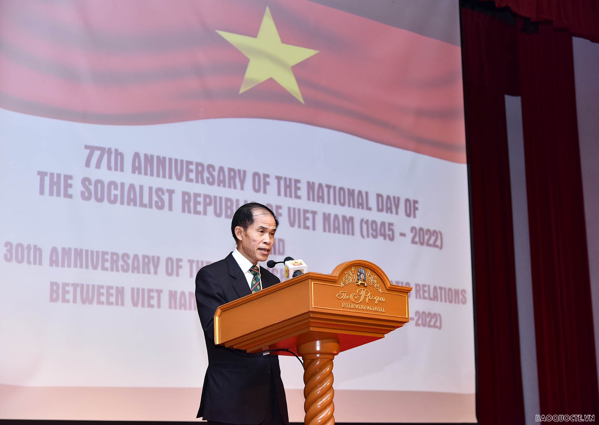 Foreign Minister Bui Thanh Son attended celebration of Vietnam National Day in Brunei