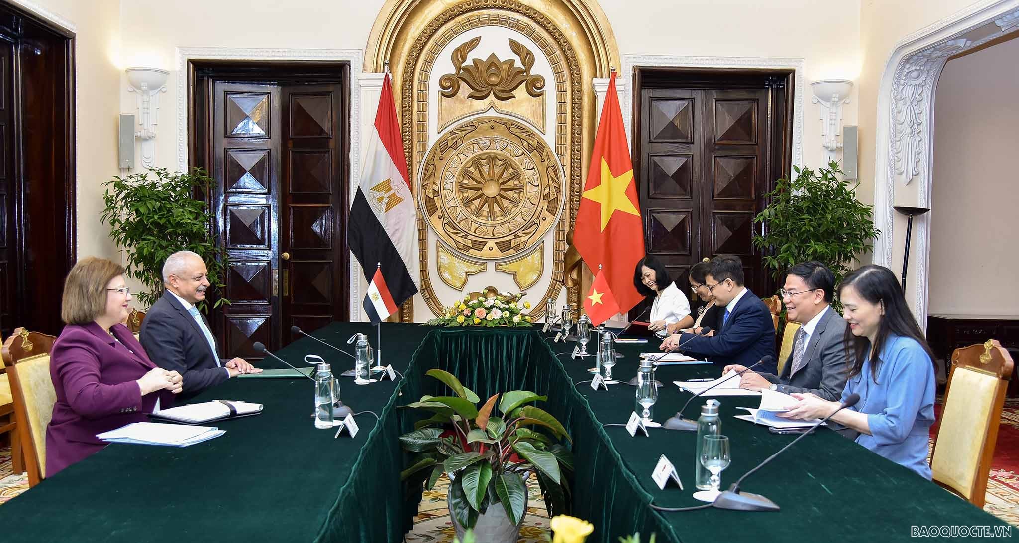 Ai Cập là một trong những đối tác quan trọng của Việt Nam tại Trung Đông-châu Phi