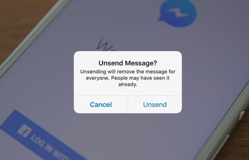 Facebook sắp bổ sung tính năng "thu hồi" tin nhắn cho Messenger