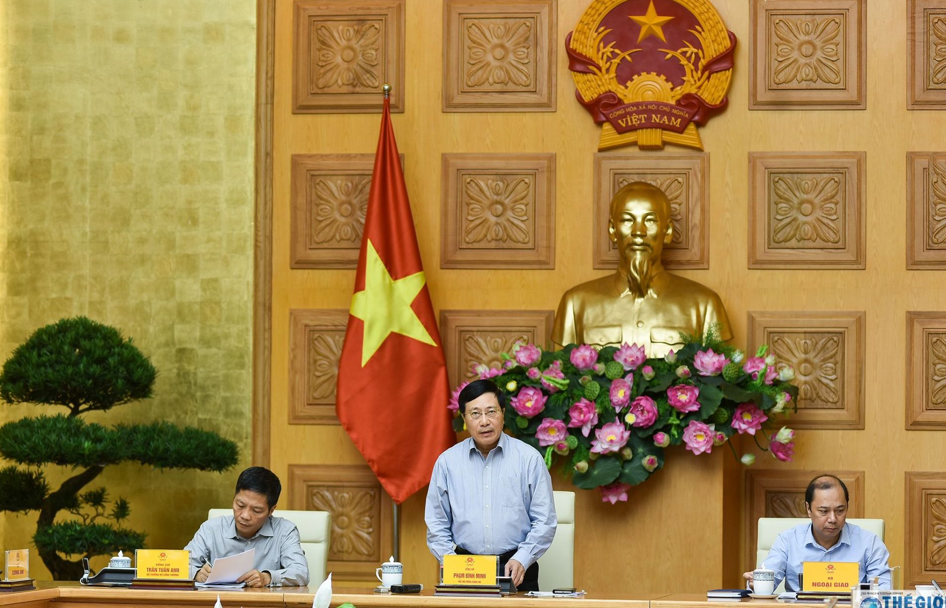 Phó Thủ tướng Phạm Bình Minh điều hành Phiên họp thứ tư Ủy ban Quốc gia ASEAN 2020