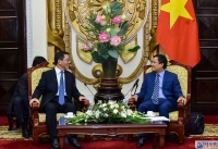 Thứ trưởng Ngoại giao Nguyễn Minh Vũ tiếp Phó Bí thư tỉnh Vân Nam (Trung Quốc)