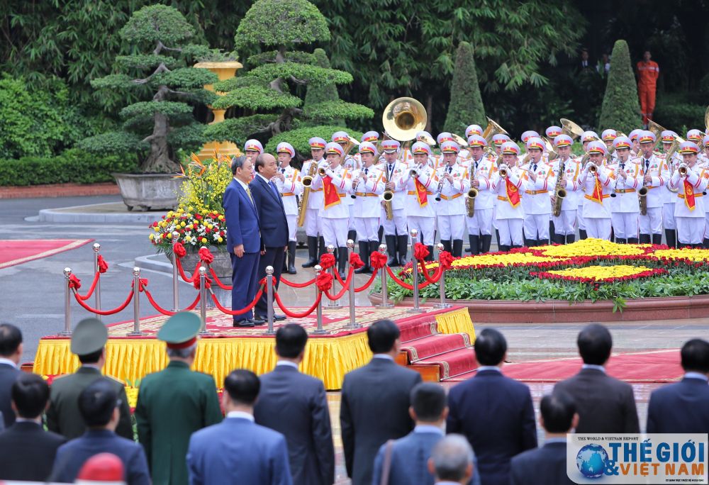 Prime Minister welcomes Japanese counterpart