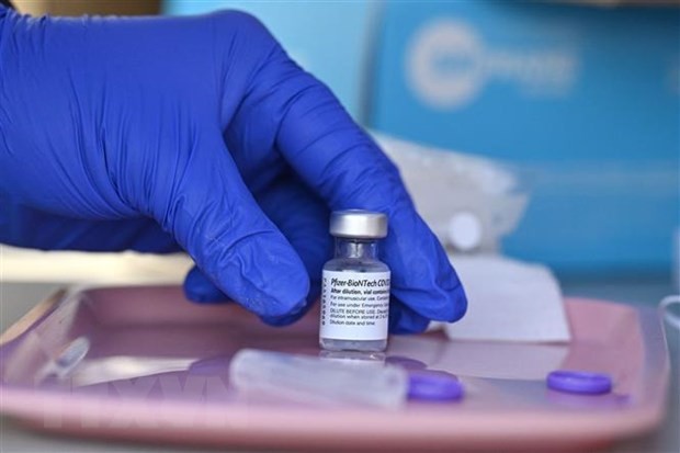 Vaccine của hãng Pfizer/BioNTech. (Ảnh: AFP/TTXVN)