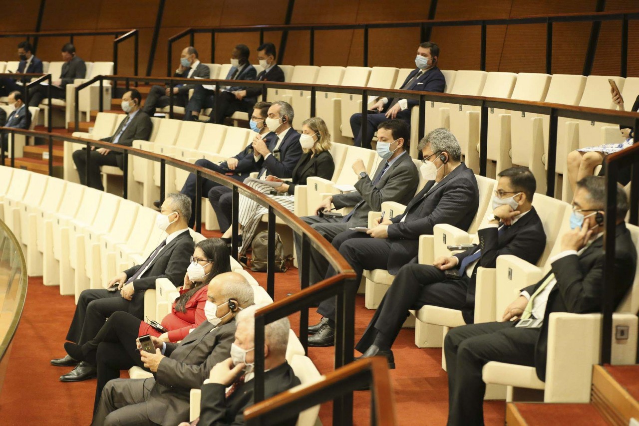 Những hình ảnh tại phiên khai mạc kỳ họp thứ 2 Quốc hội khóa XV