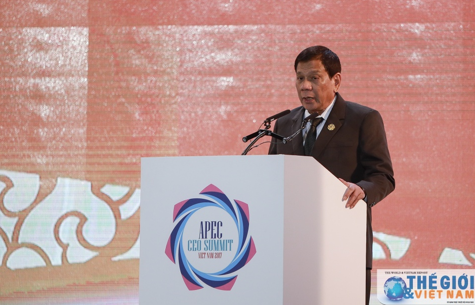 Tổng thống Duterte: APEC chỉ mang tính thời sự khi mọi người được hưởng lợi