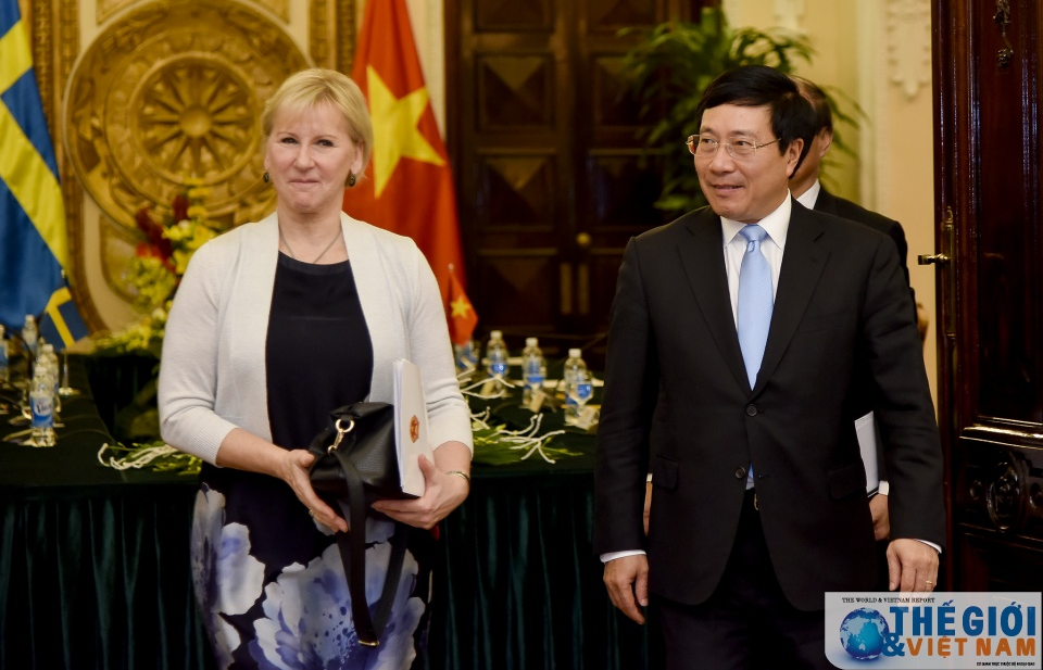 Việt Nam - Thụy Điển thúc đẩy quan hệ Đối tác chiến lược trong một số lĩnh vực