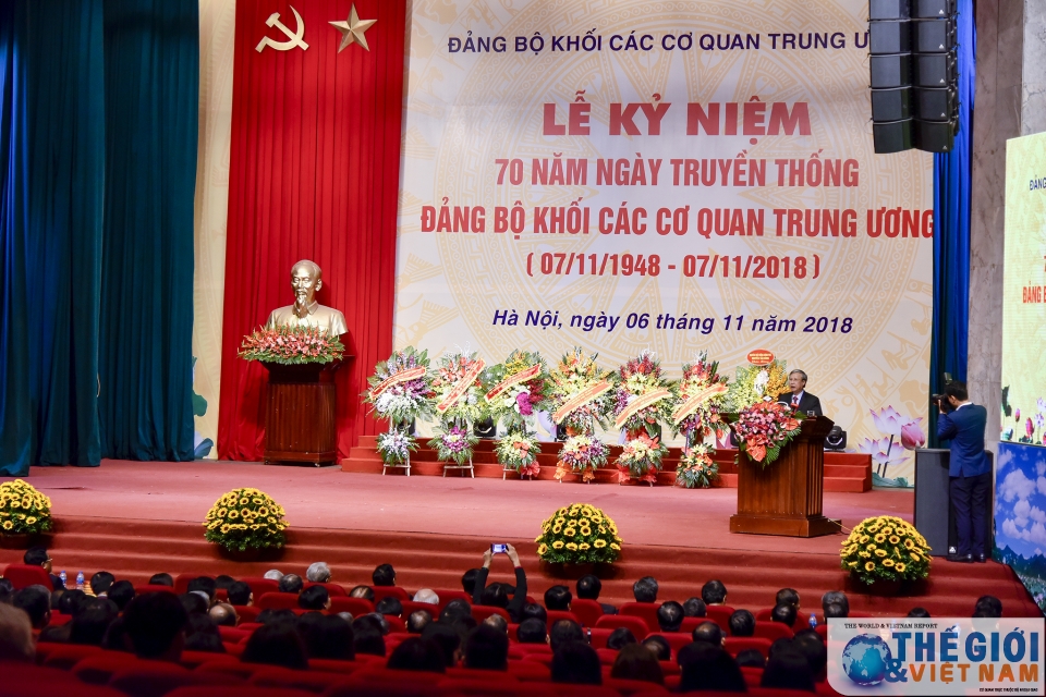 70 nam ngay truyen thong dang bo khoi cac co quan trung uong