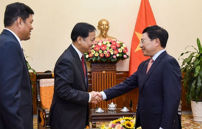 Myanmar sẽ phối hợp chặt chẽ với Việt Nam trong vấn đề an ninh Biển Đông