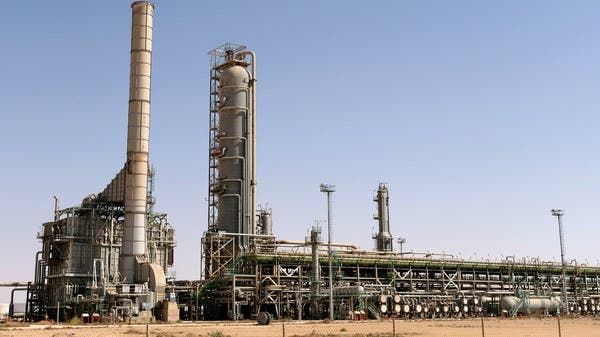 Công ty Dầu khí Ras Lanuf ở Ras Lanuf, Libya. 