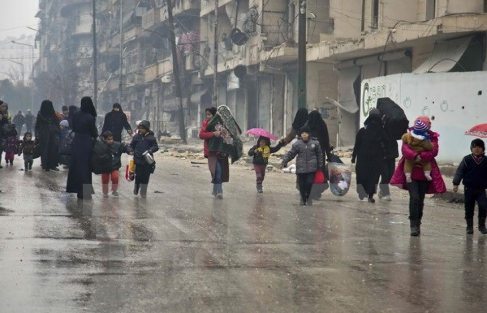 Châu Âu quan ngại về vấn đề nhân đạo ở Aleppo