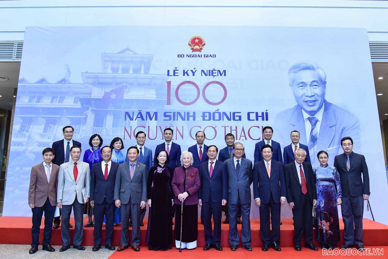 Trực tuyến: Lễ Kỷ niệm 100 năm sinh đồng chí Nguyễn Cơ Thạch