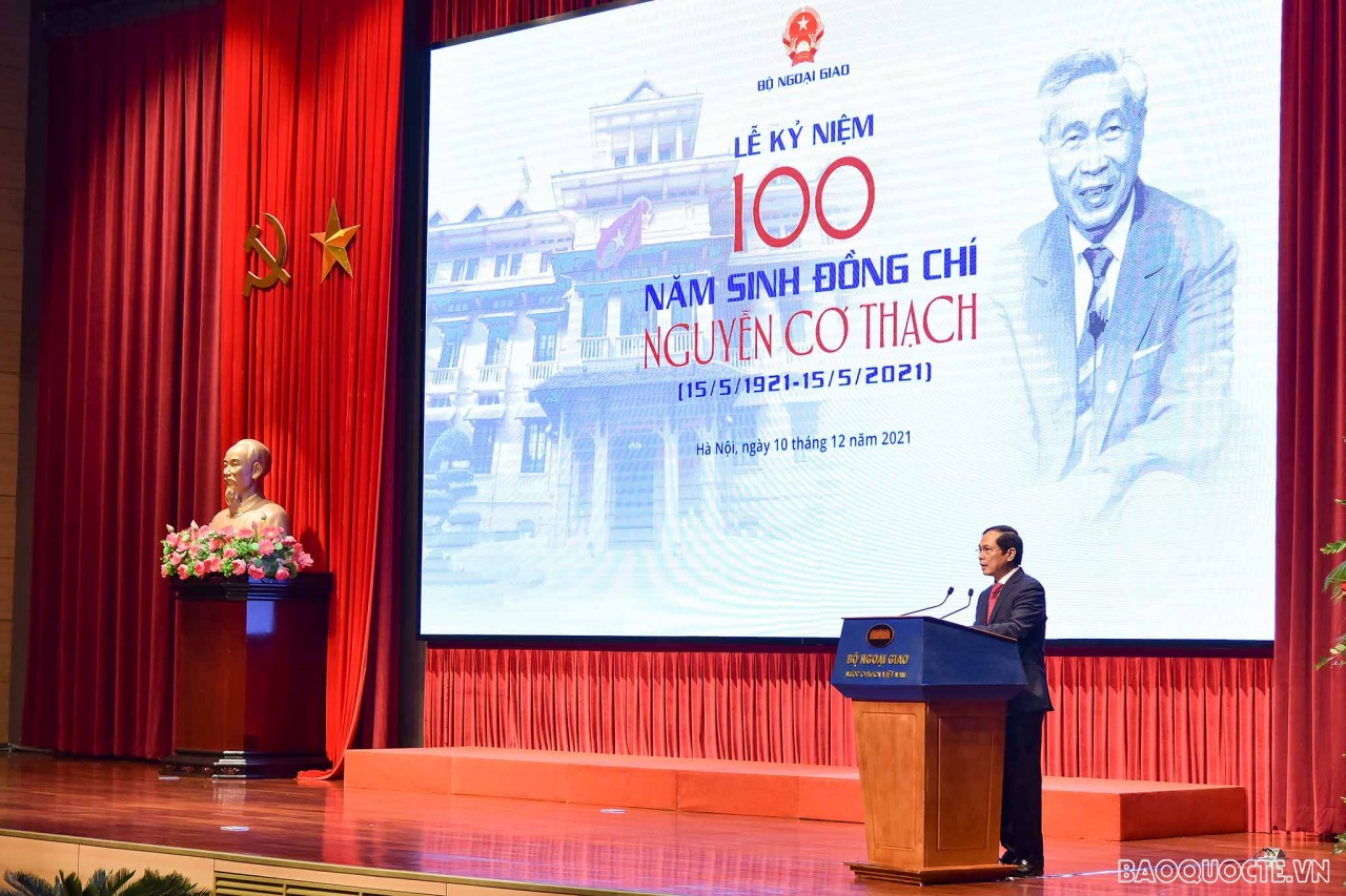 Lễ Kỷ niệm 100 năm sinh đồng chí Nguyễn Cơ Thạch