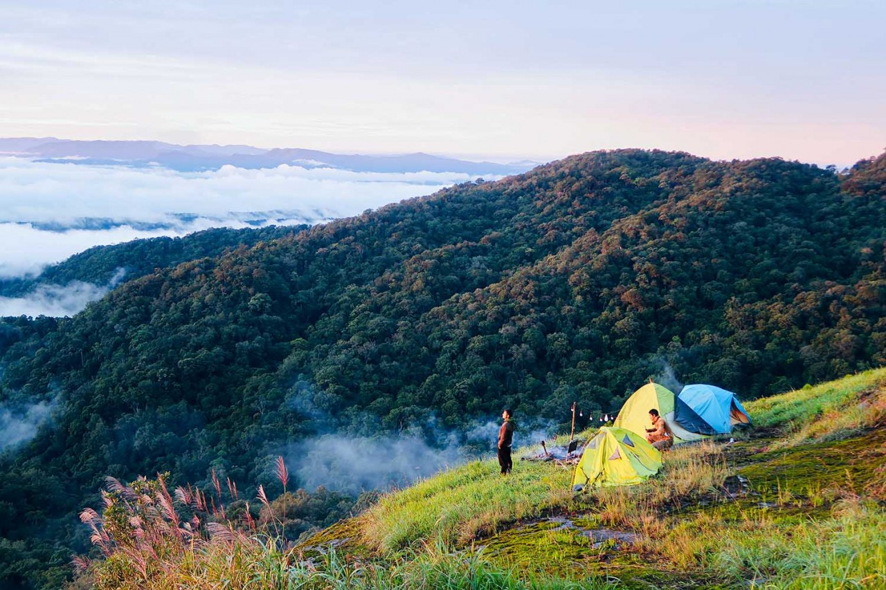 Mang Den, a national eco-tourism site, is home to majestic primeval forests, diverse flora and fauna, and dozens of lakes and waterfalls. Mang Den, a national eco-tourism site, is home to majestic primeval forests, diverse flora and fauna, and dozens of lakes and waterfalls.