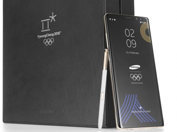 Samsung tặng 4.000 Galaxy Note 8 cho VĐV Olympic Pyeongchang 2018