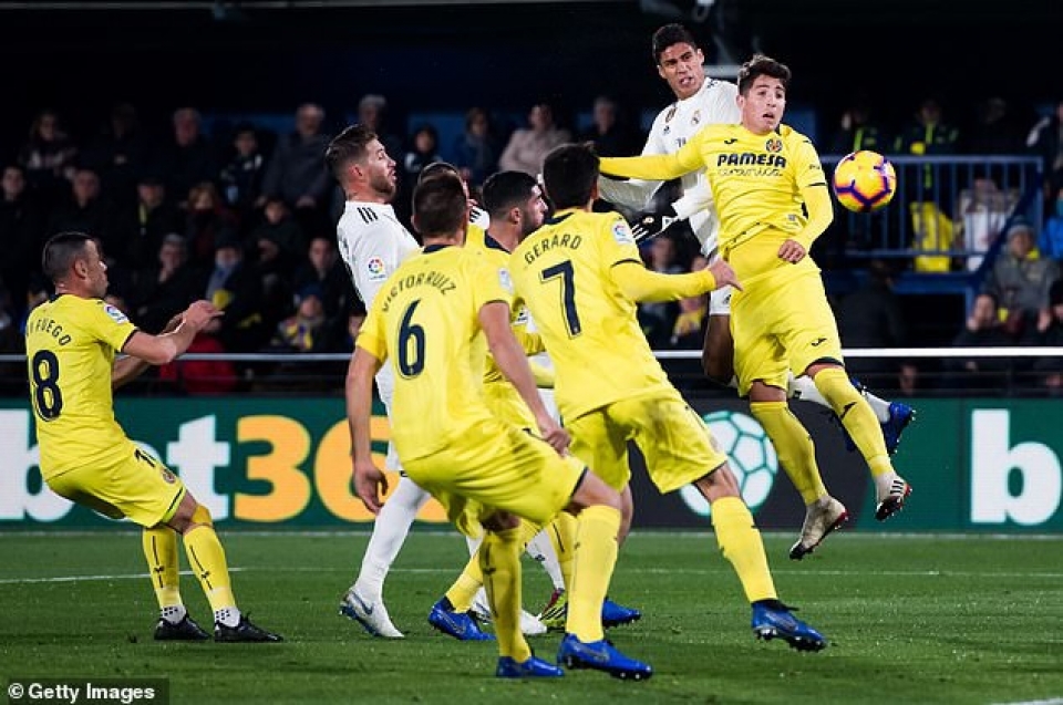 villarreal 2 2 real madrid hoa that vong trong tran khai giay dau nam