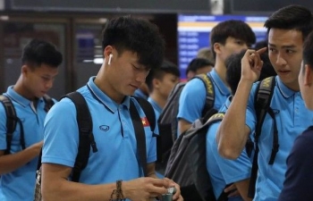 U23 Việt Nam rời Buriram về Bangkok chuẩn bị cho trận gặp Triều Tiên