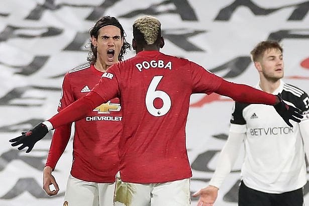 Pogba gờ đây đã yên tâm hơn khi Man Utd đang đứng trước cơ hội lớn giành chức vô địch Ngoại hạng Anh. (Nguồn: Getty Images)