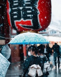 Nhật Bản: Tokyo đẹp huyền ảo khi tuyết rơi dày những ngày đầu năm