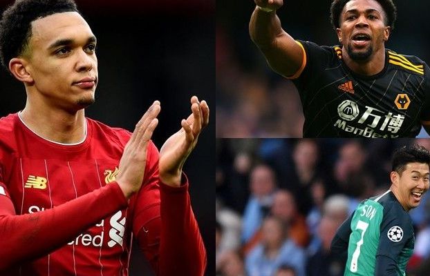 Top 10 cầu thủ kiến tạo hay nhất Premier League 2019/2020