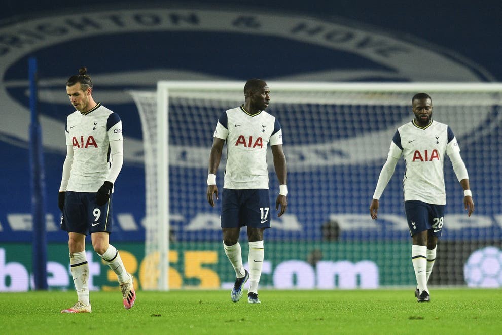 Tottenham thi đấu kém hiệu quả trong ngày vắng  Harry Kane. (Nguồn: Getty Images)