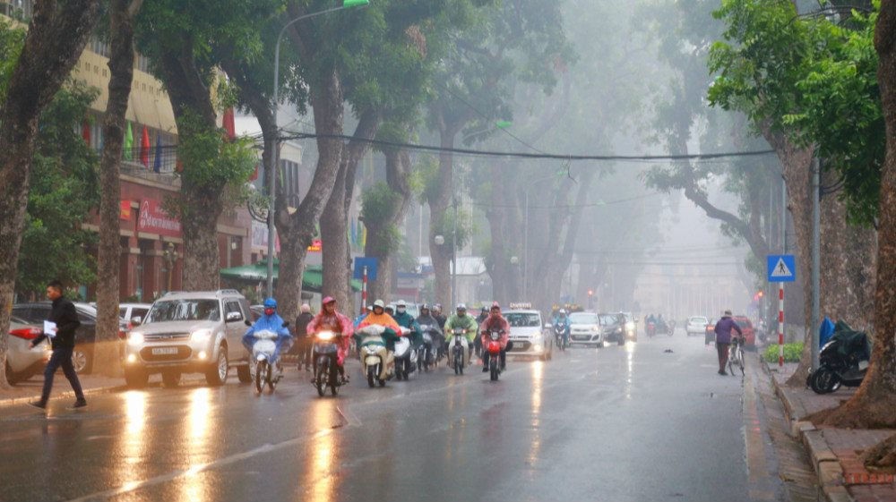 Dự báo thời tiết Hà Nội trong những ngày tới, trời có mưa nhỏ, sương mù xuất hiện vào buổi sáng, trưa chiều hửng nắng. (Nguồn: Báo Tài nguyên và Môi trường)