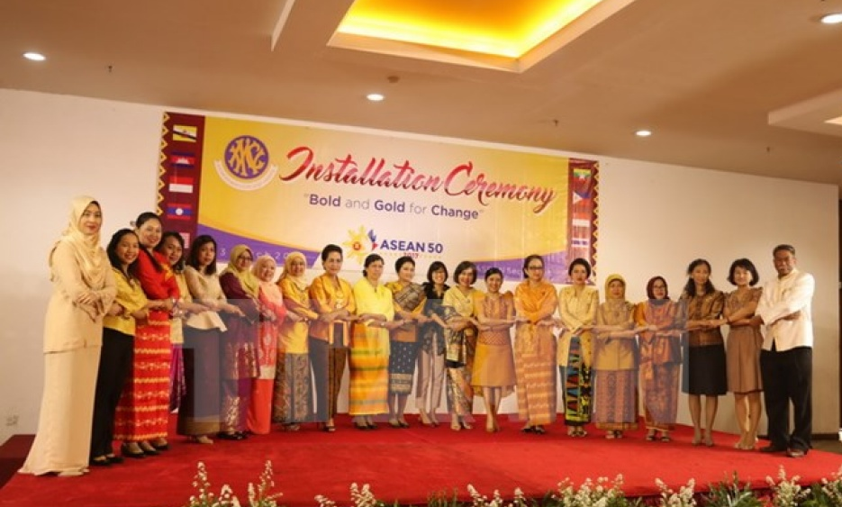 Hội phụ nữ ASEAN ra mắt Ban chấp hành mới