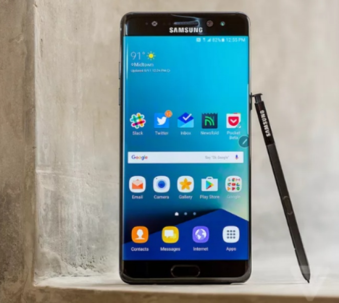 Samsung sắp bán điện thoại Galaxy Note 7 “tân trang”