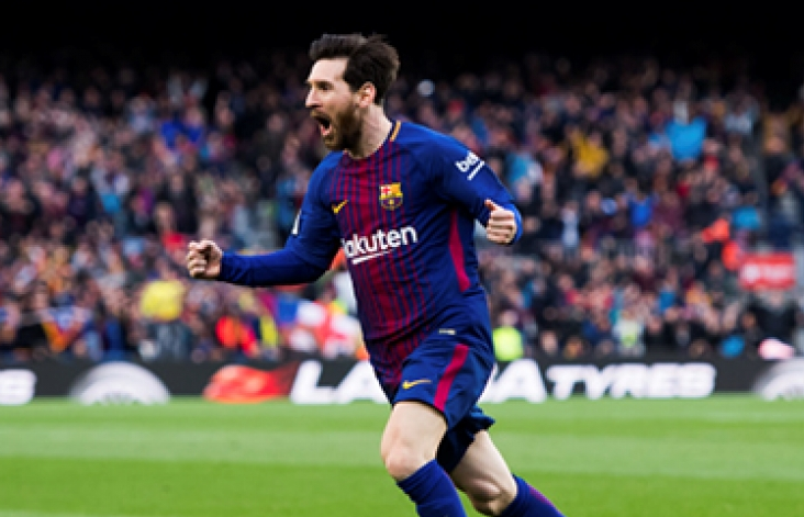 Lionel Messi ghi bàn thứ 600, Barca thắng sát nút Atletico Madrid