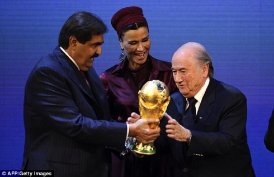 qatar bi nghi hoi lo gan 1 ty usd cho fifa de dang cai world cup 2022